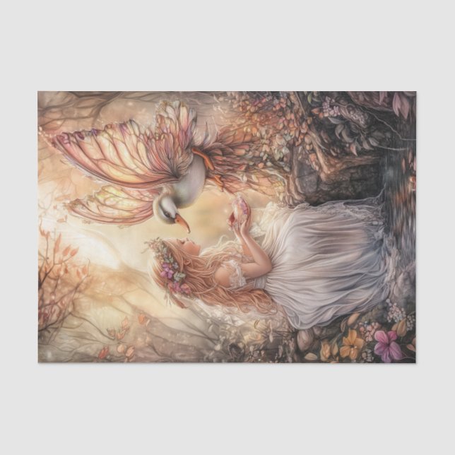 Duck Fairy Seidenpapier (Vorderseite)