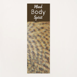 Duck Feather Foto Mind Body Spirit Animal Print Yogamatte
