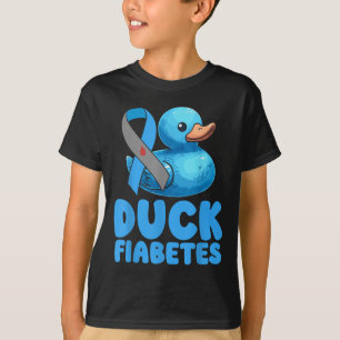 Duck Fiabetes Diabetes Awareness Montag Insulin Pa T-Shirt