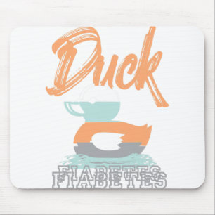Duck Fiabetes t Diabetes Awareness Day T1D Mousepad
