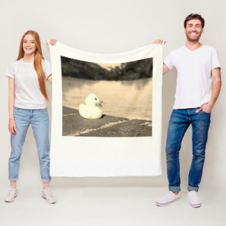 Duck Foto Blanket Fleecedecke