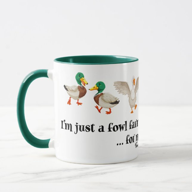 Duck Gänse Pam Tasse (Links)