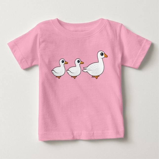 Duck Goose Domestic Baby T-shirt (Vorderseite)