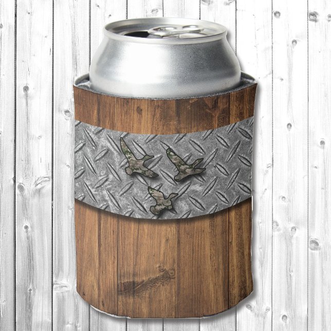 Duck Goose Hunter Image Add Individuelle Name Dosenkühler (Von Creator hochgeladen)