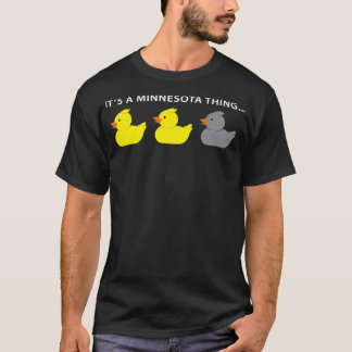 Duck Gray Duck Minnesota T-Shirt