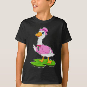 Duck Groom Cylinder Hochzeit T-Shirt