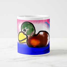 Duck Happy Vatertag Jumbo-Tasse