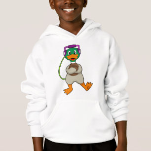 Duck Headphone Music Hoodie