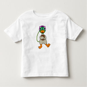 Duck Headphone Music Kleinkind T-shirt