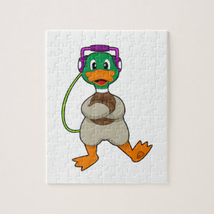 Duck Headphone Music Puzzle