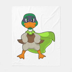 Duck Hero Cape Fleecedecke