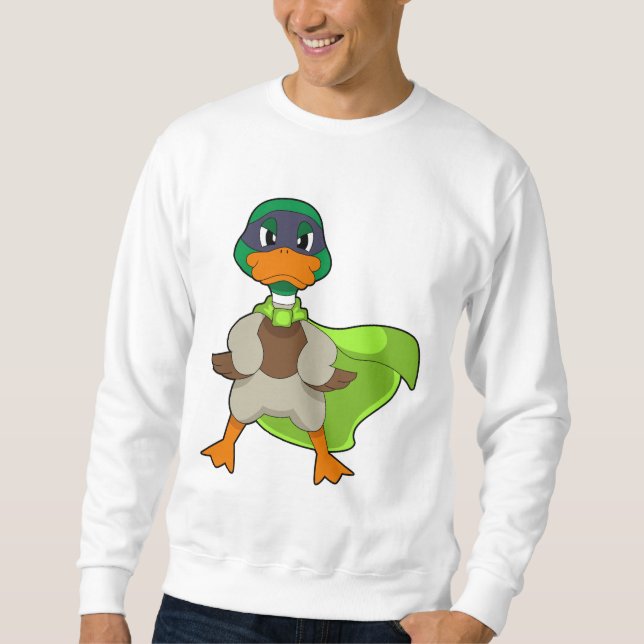 Duck Hero Cape Sweatshirt (Vorderseite)
