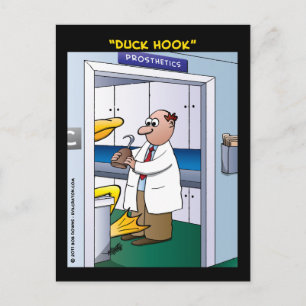 ‚Duck Hook‘ Postkarte