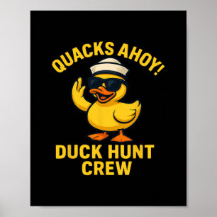 Duck Hunt Crew Gummi-Enten-Suchkreuzfahrt Essentia Poster
