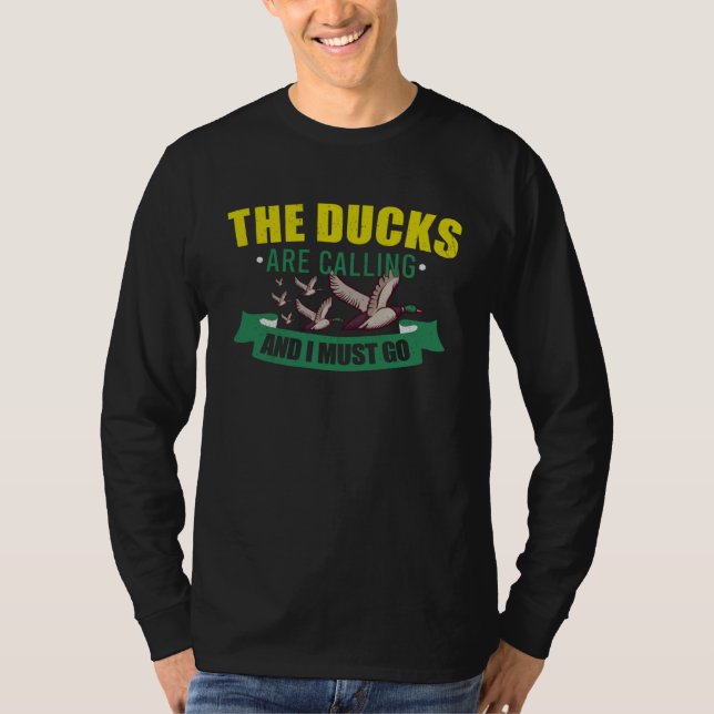 Duck Hunt Duck hunter Bird Hunting  3 T-Shirt (Vorderseite)