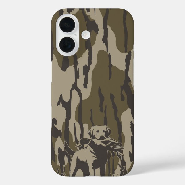 Duck Hunter Dog Forest Waterfowl Bottomland Camouf Case-Mate iPhone Hülle (Rückseite)