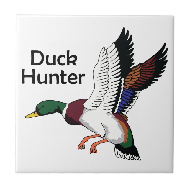 Duck Hunter Fliese (Vorderseite)