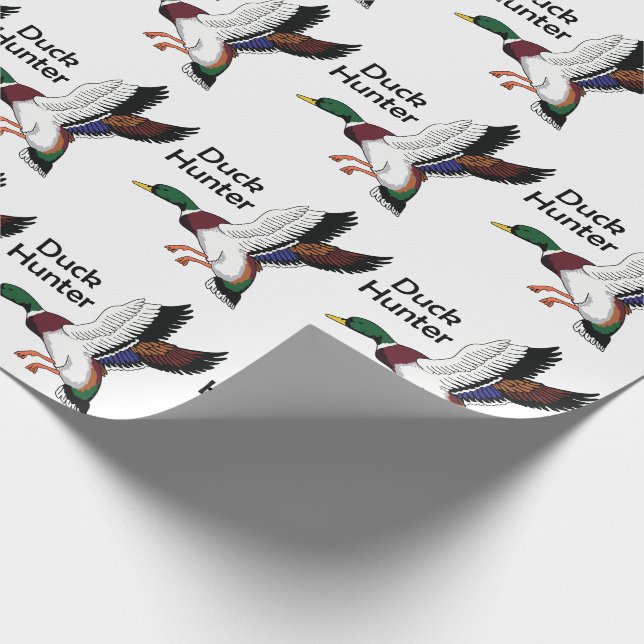 Duck Hunter Geschenkpapier (Ecke)