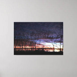 Duck Hunters Zeuge des Sonnenaufgangs Leinwanddruck