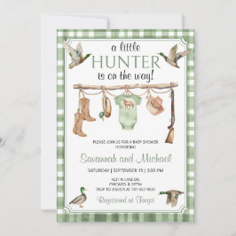 Duck Hunting Baby Shower Einladung