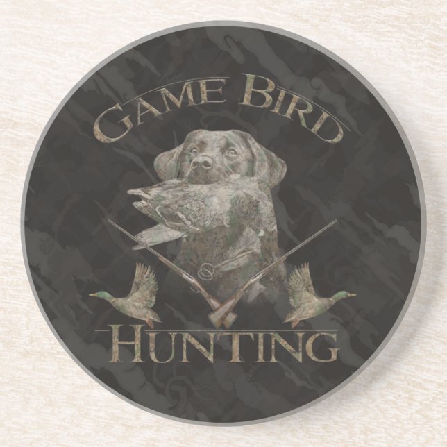 Duck Hunting Beverage Coaster Getränkeuntersetzer (Vorne)