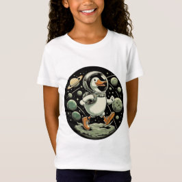 Duck im Weltraum T-Shirt