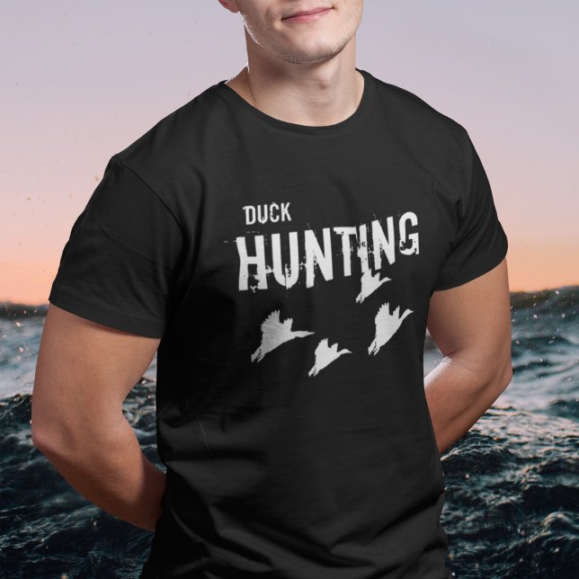 Duck Jagd Mallards fliegende Sportler Zitat T-Shirt (Von Creator hochgeladen)