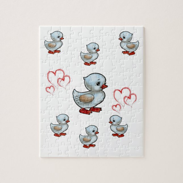 Duck Jigsaw Puzzle (Vertikal)