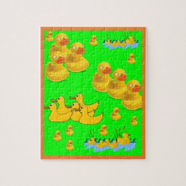 Duck Jigsaw Puzzle (Vertikal)