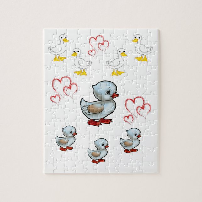 Duck Jigsaw Puzzle (Vertikal)
