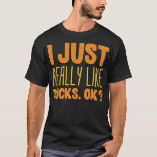 Duck Joke Pun Duckling Ducks Ducky Jungs T-Shirt