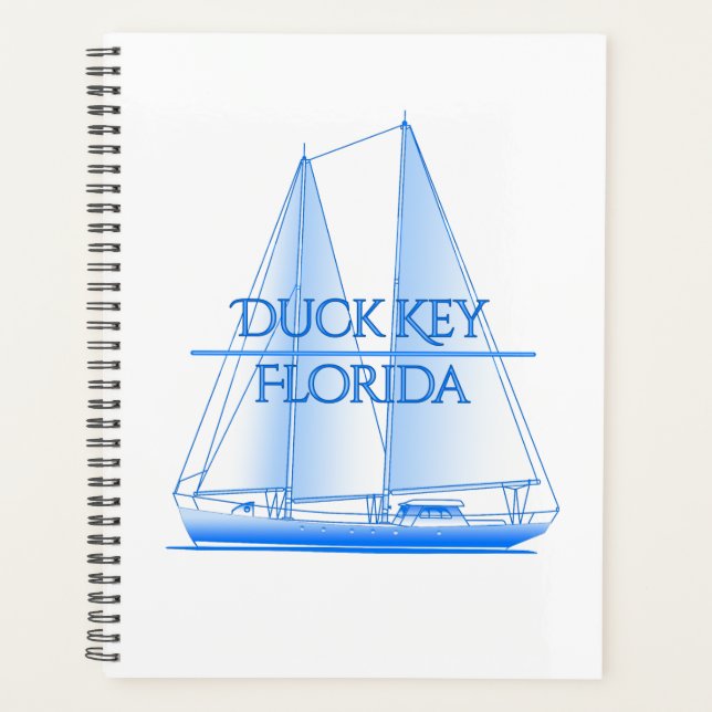 Duck Key Coastal Nautical Segelschiff Planer (Vorderseite)