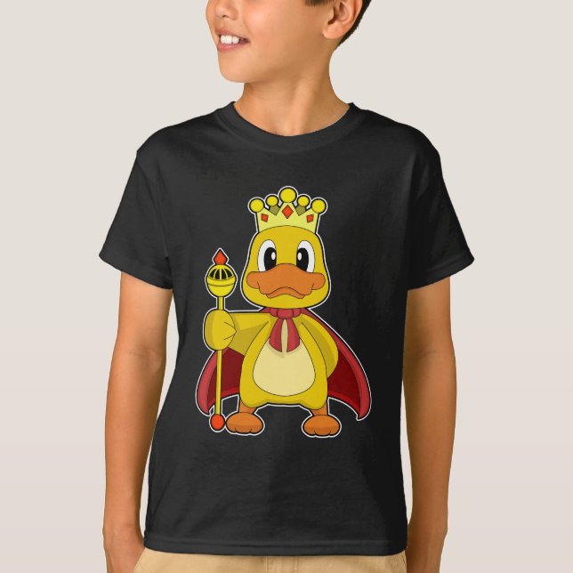 Duck King Crown T-Shirt (Vorderseite)