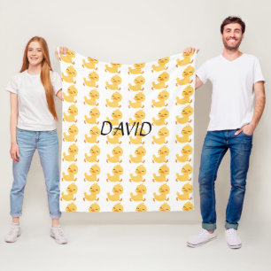 Duck Lovers Fleece Blanket