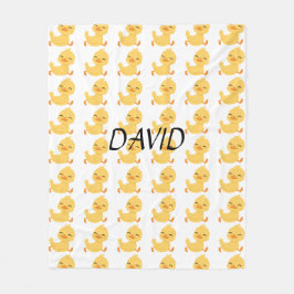 Duck Lovers Fleece Blanket