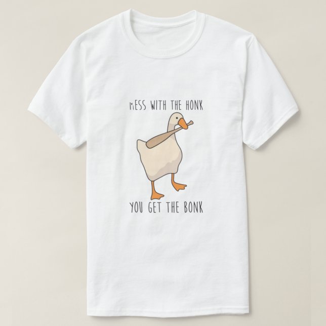 Duck Meme Art T - Shirt (Design vorne)