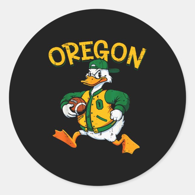 Duck Men Women Boys Girls Youth Kids Teen  Runder Aufkleber (Vorderseite)