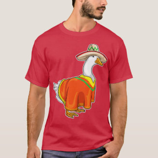 Duck Mexican Hat Poncho T-Shirt