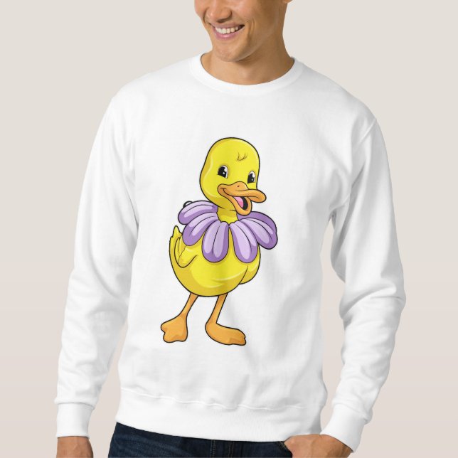 Duck mit Daisy Sweatshirt (Vorderseite)