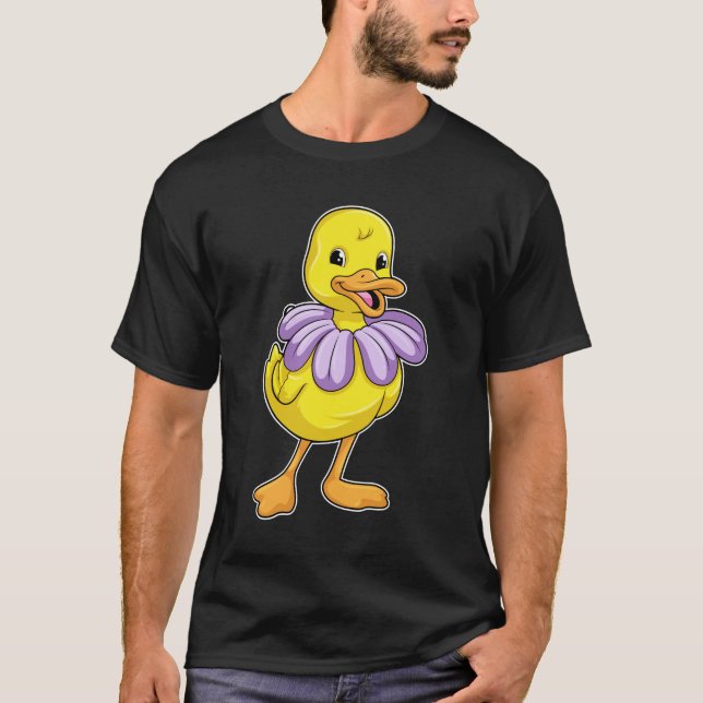 Duck mit Daisy T-Shirt (Vorderseite)