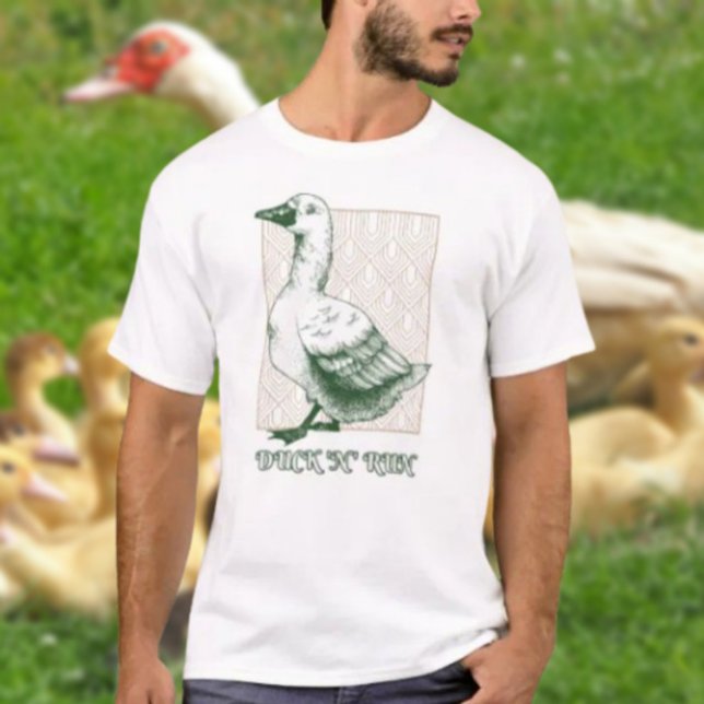 Duck 'N' Run T-Shirt (Von Creator hochgeladen)