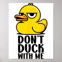 Duck nicht mit mir, Rubber Ducky Lustiges Meme Coo