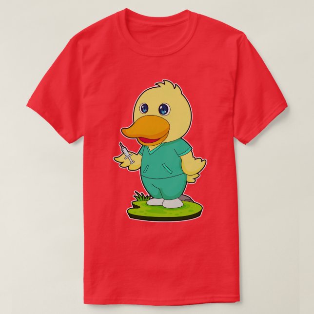Duck Nurse T-Shirt (Design vorne)