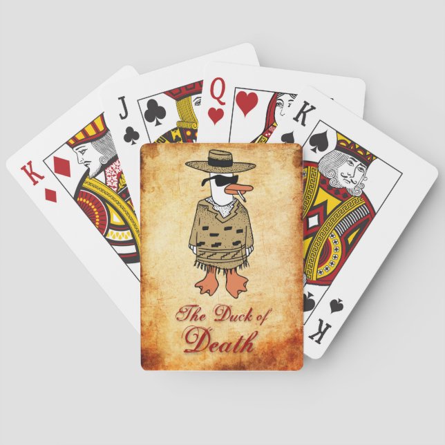 Duck of Death Playing Cards Spielkarten (Rückseite)