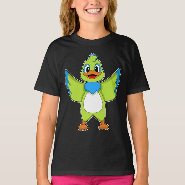 Duck Parrot T-Shirt (Vorderseite)