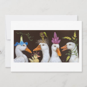 Duck-Party-Flachkarte