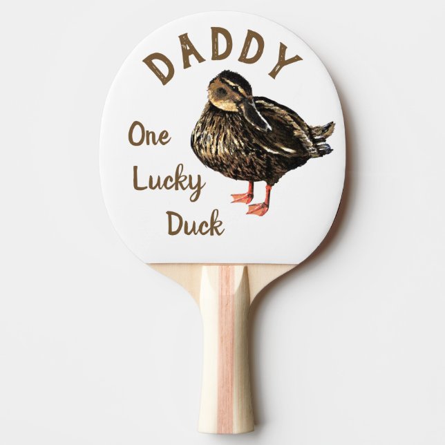 Duck Ping Pong Paddle Tischtennis Schläger (Vorderseite)