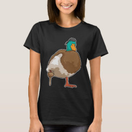 Duck Pirate Wooden T-Shirt