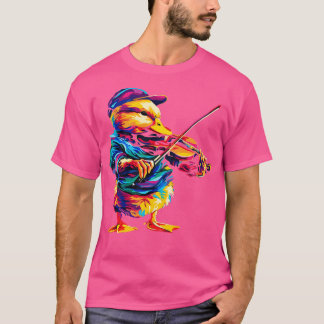 Duck Playing Violin T-Shirt