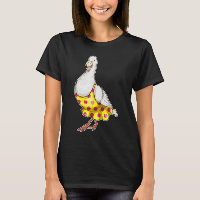 Duck Polka Dots Dress T-Shirt (Vorderseite)